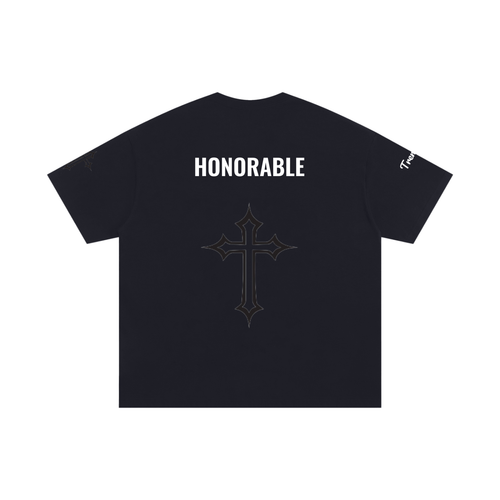 "Honorable collection" oversized T-shirt