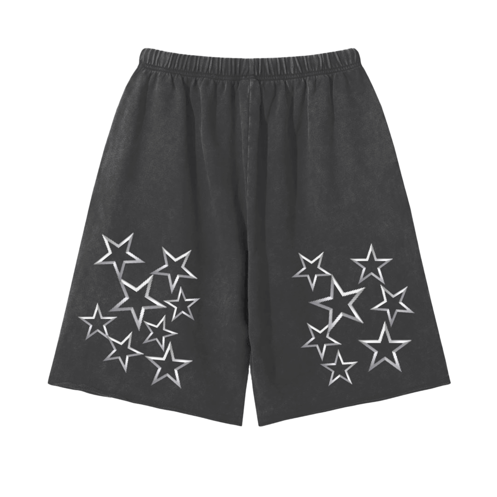 "stargazer collection" snow washed shorts