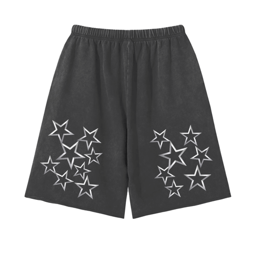 "stargazer collection" snow washed shorts