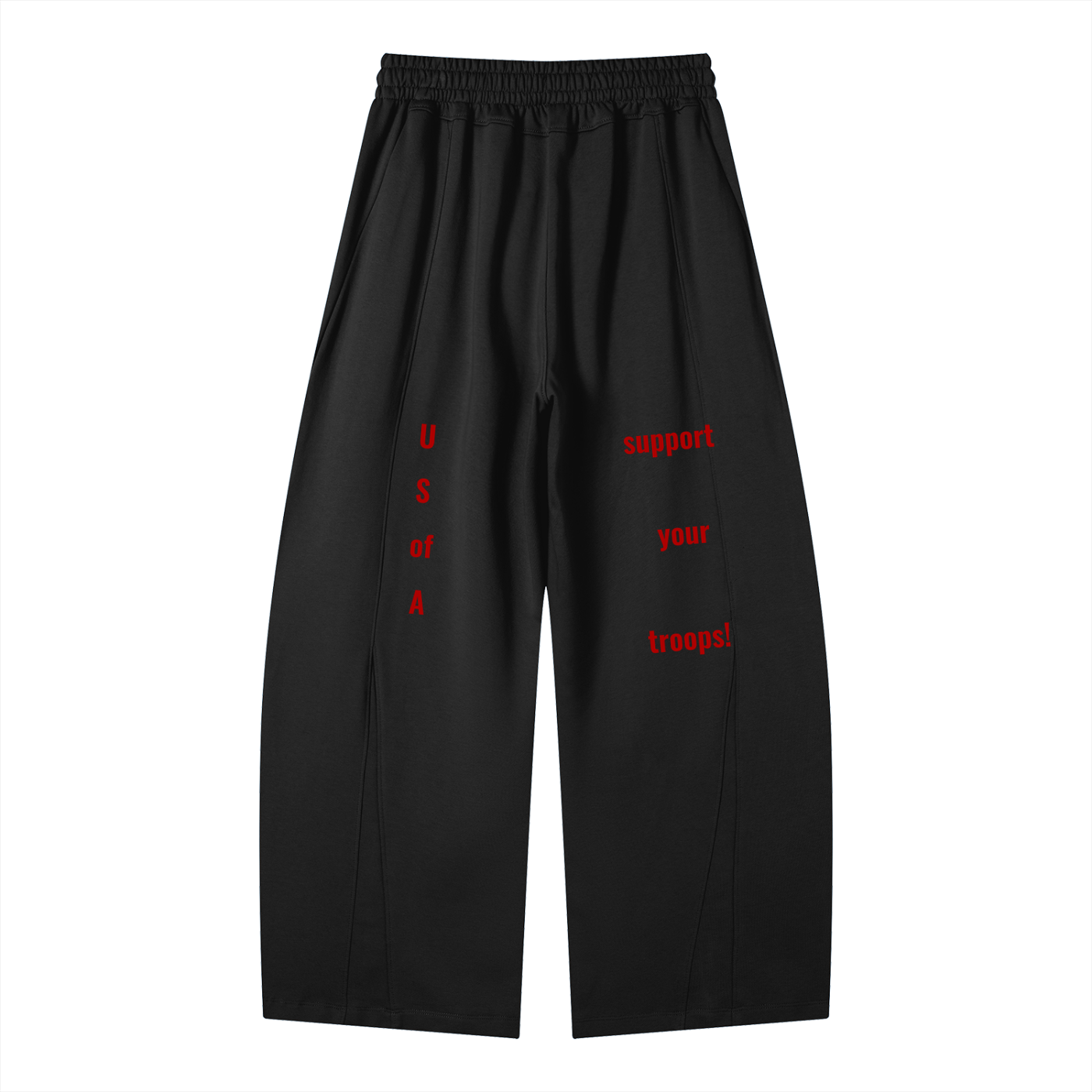support your troops baggy sweatpants
