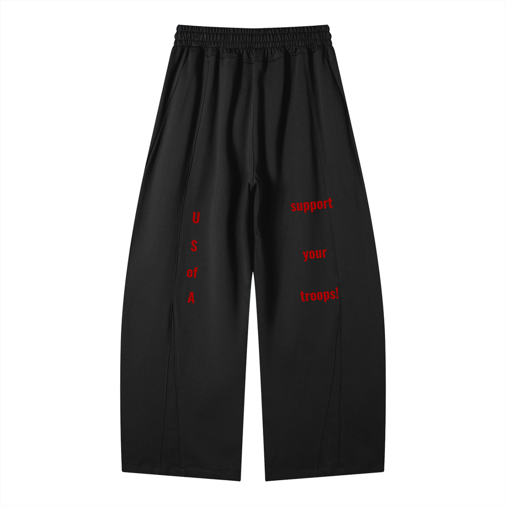support your troops baggy sweats