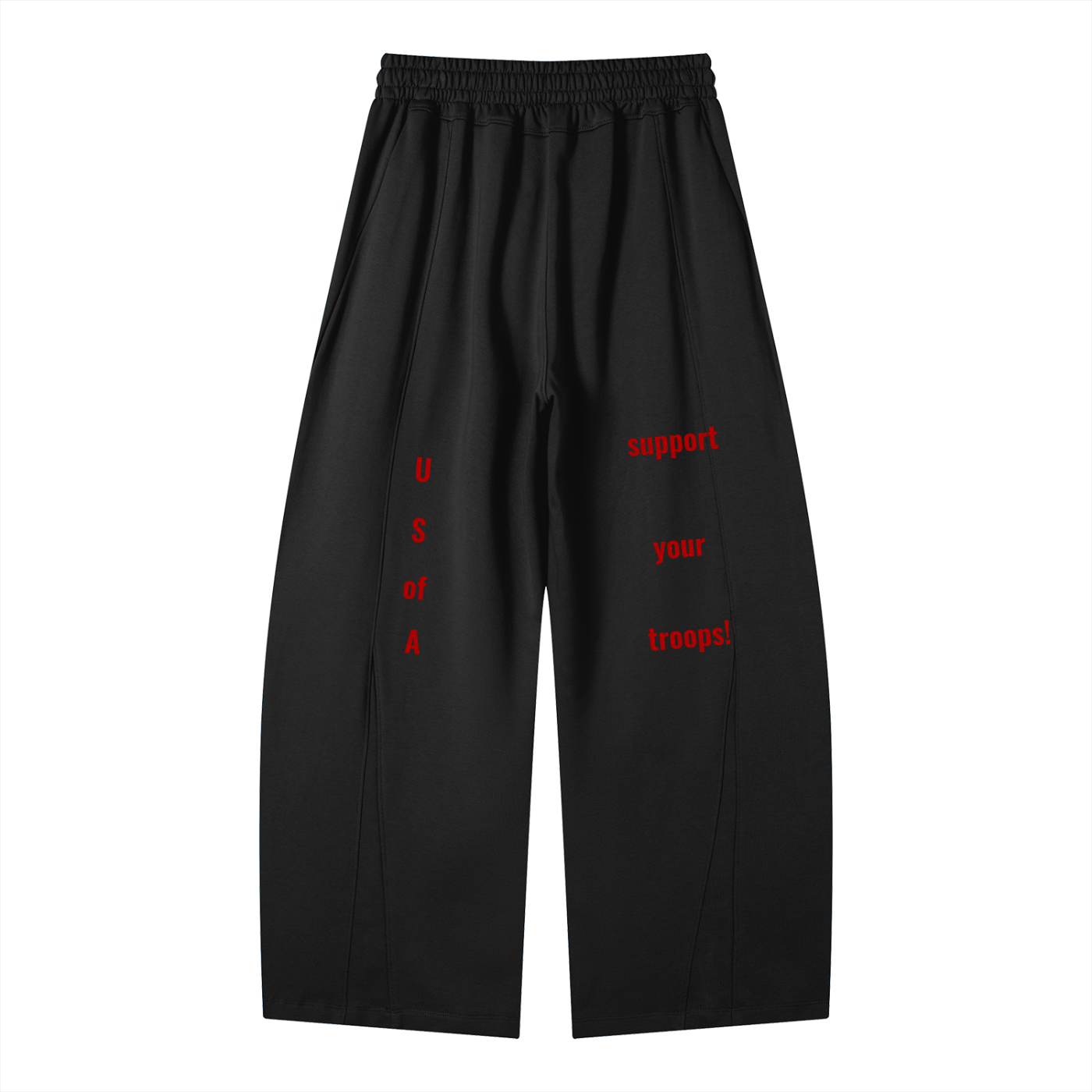 support your troops baggy sweats