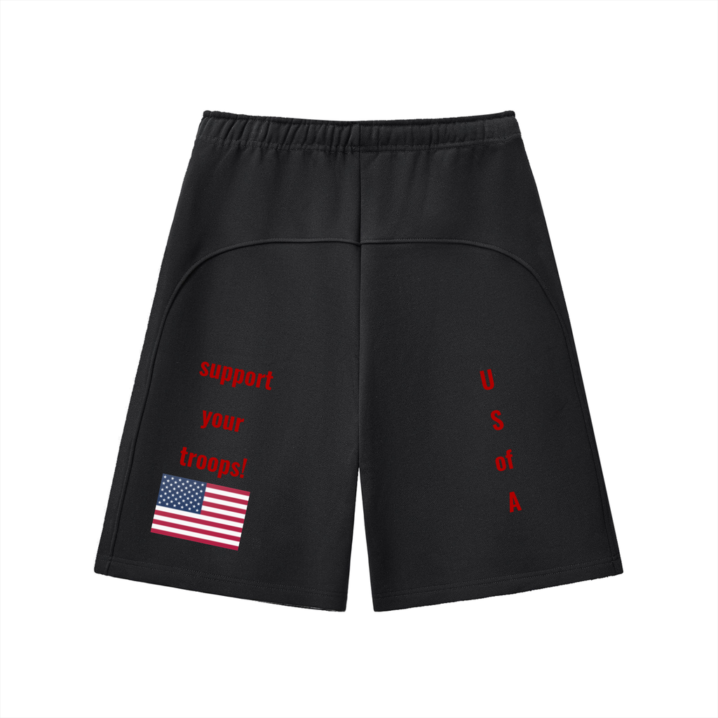 support your troops baggy shorts